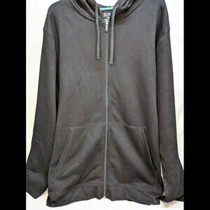 NWT Tek Gear Men's 3XB Ultrasoft Fleece Black Hoodie Big & Tall Men's